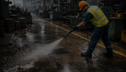 Goma Cleantech – Power Pressure Cleaning in action
